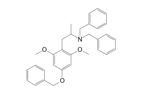 N,N-Dibenzyl-4-benzyloxy-2,6-dimethoxyamphetamine