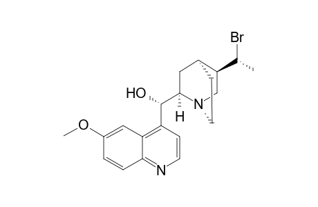 (S)-[(2R,4S,5R)-5-[(1R)-1-bromanylethyl]-1-azabicyclo[2.2.2]octan-2-yl]-(6-methoxyquinolin-4-yl)methanol