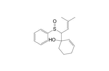 1-[3'-methyl-1'-(phenylsulfinyl)but-2'-enyl]cyclohex-2-en-ol
