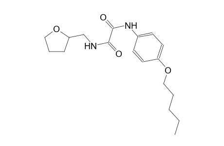 ethanediamide, N~1~-[4-(pentyloxy)phenyl]-N~2~-[(tetrahydro-2-furanyl)methyl]-