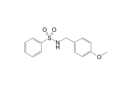 N-[(4-methoxyphenyl)methyl]benzenesulfonamide