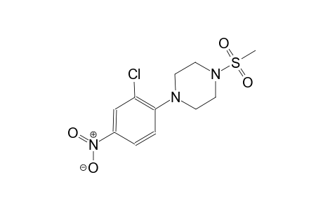 1-(2-chloro-4-nitrophenyl)-4-(methylsulfonyl)piperazine