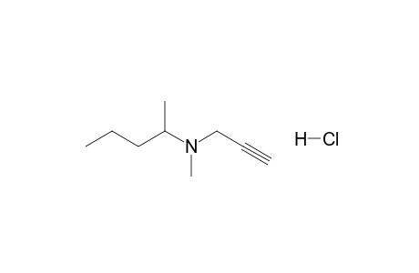 N-Methyl-N-(2-pentyl)propargylamine Hydrochloride