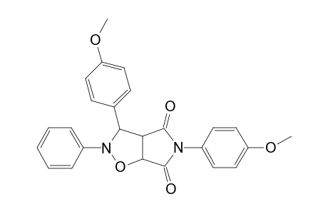 3,5-bis(4-methoxyphenyl)-2-phenyldihydro-2H-pyrrolo[3,4-d]isoxazole-4,6(3H,5H)-dione