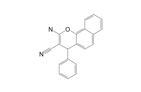 2-Amino-4-phenyl-4H-benzo[h]chromene-3-carbonitrile