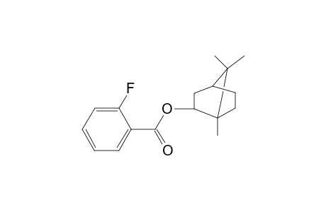 (1,7,7-trimethylnorbornan-2-yl) 2-fluorobenzoate