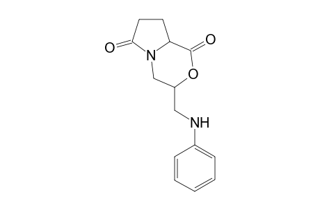 3-phenylaminomethyl-tetrahydro-pyrrolo[2,1-c][1,4]oxazine-1,6-dione