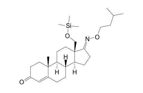 18-Hydroxy-4-androstene-3,17-dione-17-O-isopentyloxime TMS ether