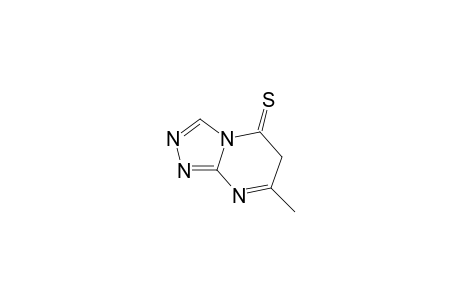 [1,2,4]Triazolo[4,3-a]pyrimidine-5(6H)-thione, 7-methyl-