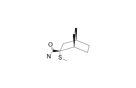 2-endo-Thiomethyl-bicyclo-[2.2.2]-5-octene-2-exo-carboxamide