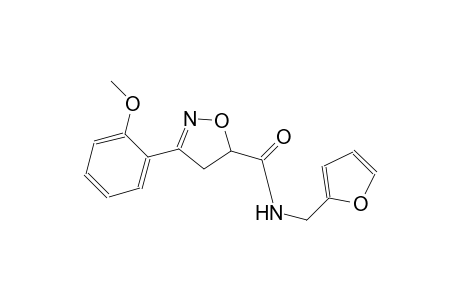 5-isoxazolecarboxamide, N-(2-furanylmethyl)-4,5-dihydro-3-(2-methoxyphenyl)-