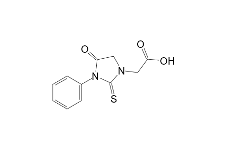4-oxo-3-phenyl-2-thioxo-1-imidazolidineacetic acid