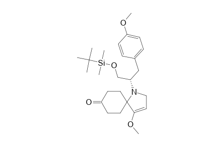 (2'S)-1-[2-(TERT.-BUTYLDIMETHYLSILOXY)-1-(4-METHOXYBENZYL)-ETHYL]-4-METHOXY-1-AZASPIRO-[4.5]-DEC-3-ENE-8-ONE