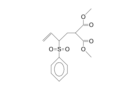 Dimethyl (2-phenylsulfonyl-but-3-en-1-yl)-malonate