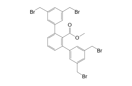 Methyl 2,6-bis[3',5'-bis(bromomethyl)phenyl]-benzoate