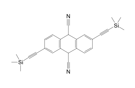 2,6-Bis[(trimethylsilyl)ethynyl]-9,10-dicyanoanthracene