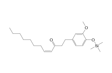 4-Dodecen-3-one, 1-[3-methoxy-4-[(trimethylsilyl)oxy]phenyl]-