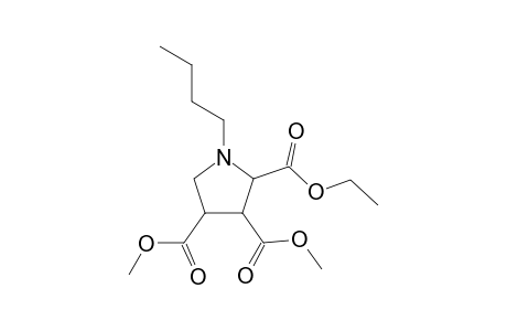 2-Ethyl 3,4-dimethyl 1-(n-butyl)pyrrolidine-2,3,4-tricarboxylate