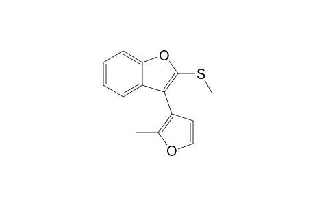 Methyl 2-(3-(2-methyl-3-furyl))-benzofurylsulfide