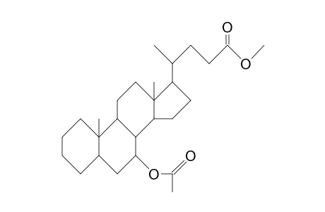 7a-Acetoxy-5b-cholanic acid, methyl ester