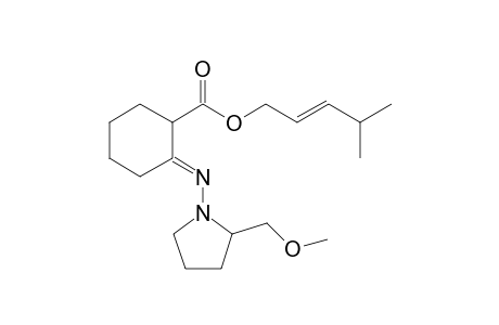 2-(Methoxymethyl)-1-{[2'-(4''-methyl-2"-pentenyloxycarbonyl)cyclohexylidene]amino}pyrrolidine