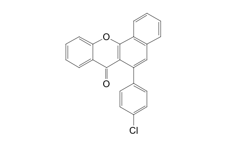 1-(4-CHLOROPHENYL)-BENZO-[C]-XANTHONE