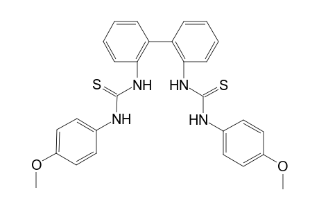 2,2'-Bis[N-(4-methoxyphenyl)thioureido-N'-yl]biphenyl