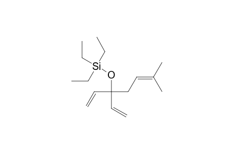 Silane, [(1,1-diethenyl-4-methyl-3-pentenyl)oxy]triethyl-