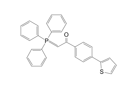 1-(4-thiophen-2-ylphenyl)-2-triphenylphosphoranylideneethanone