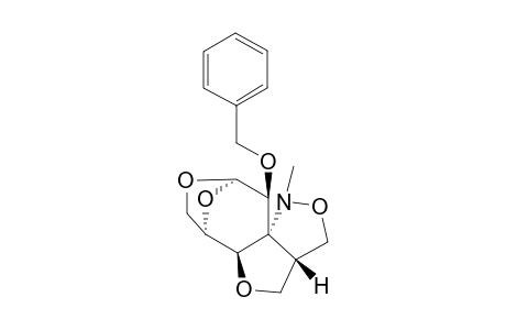 3(R)-4-Benzyloxy-5,7-(epoxymethano)-2-methylfuran[2,3-c]pyrano[3,4-c]oxazolidine