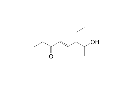 4-Octen-3-one, 6-ethyl-7-hydroxy-