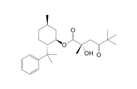 5-Methyl-2-(1-methyl-1-phenylethyl)cyclohexyl 2-hydroxy-2,5,5-trimethyl-4-oxohexanoate