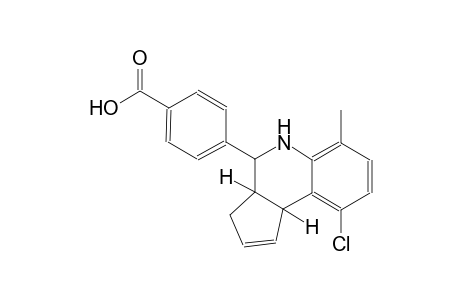 benzoic acid, 4-[(3aS,4R,9bR)-9-chloro-3a,4,5,9b-tetrahydro-6-methyl-3H-cyclopenta[c]quinolin-4-yl]-