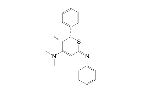 (2RS,3SR)-(+/-)-3,N,N-TRIMETHYL-2-PHENYL-6-PHENYLIMINO-3,6-DIHYDRO-2H-THIOYPRAN-4-AMINE