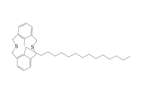 anti-9-Methyl-18-pentadecyl-2,11-thia[3.3]metacyclophane