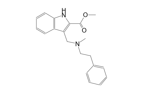 Methyl 3-([methyl(2-phenylethyl)amino]methyl)-1H-indole-2-carboxylate