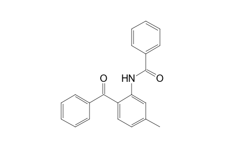 N-(2-benzoyl-5-methyl-phenyl)benzamide