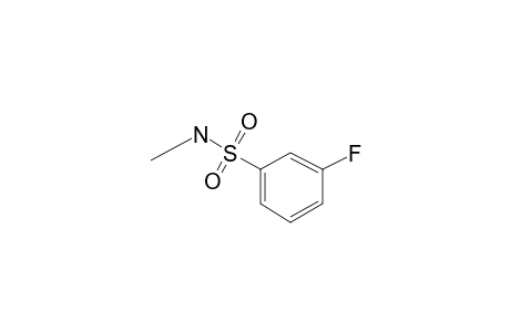 3-Fluorobenzenesulfonamide, me derivative