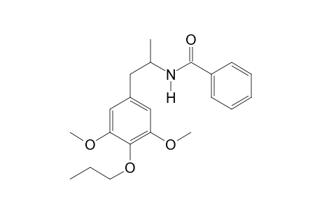 N-[1-(3,5-Dimethoxy-4-propoxyphenyl)propan-2-yl]benzamide