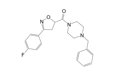 1-benzyl-4-{[3-(4-fluorophenyl)-4,5-dihydro-5-isoxazolyl]carbonyl}piperazine