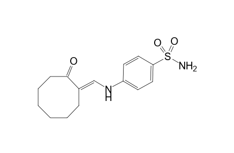 4-((2-Oxocyclooctylidene)methylamino)benzenesulfonamide
