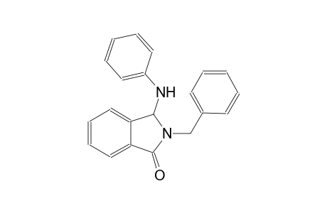 1H-isoindol-1-one, 2,3-dihydro-3-(phenylamino)-2-(phenylmethyl)-