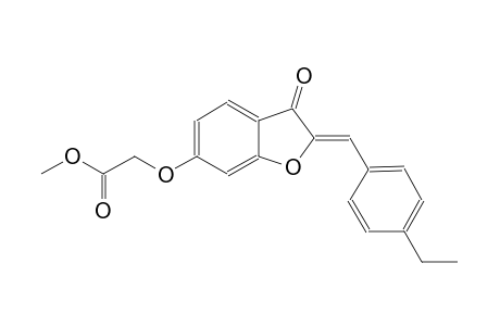 acetic acid, [[(2Z)-2-[(4-ethylphenyl)methylene]-2,3-dihydro-3-oxobenzofuranyl]oxy]-, methyl ester