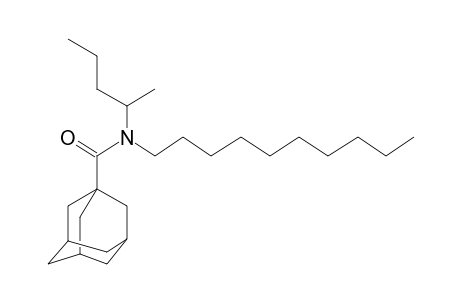 Adamantane-1-carboxamide, N-(2-pentyl)-N-decyl-