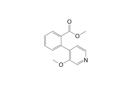 2-(3'-Methoxy-4'-pyridyl)benzoic acid methyl ester