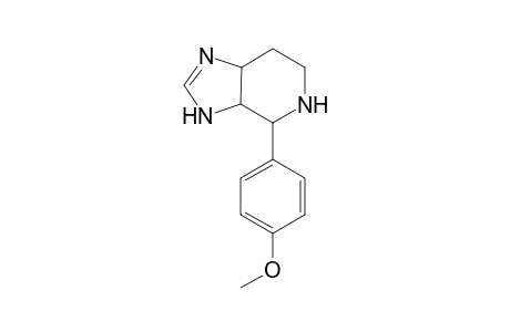 3H-Imidazo[4,5-c]pyridine, 3a,4,5,6,7,7a-hexahydro-4-(4-methoxyphenyl)-