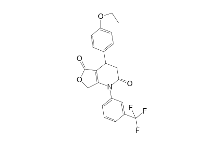 Furo[3,4-b]pyridine-2,5(1H,3H)-dione, 4-(4-ethoxyphenyl)-4,7-dihydro-1-[3-(trifluoromethyl)phenyl]-