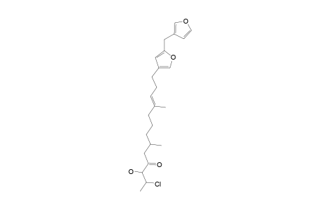 (E)-2-chloro-13-[5-(furan-3-ylmethyl)furan-3-yl]-3-hydroxy-6,10-dimethyltridec-10-en-4-one