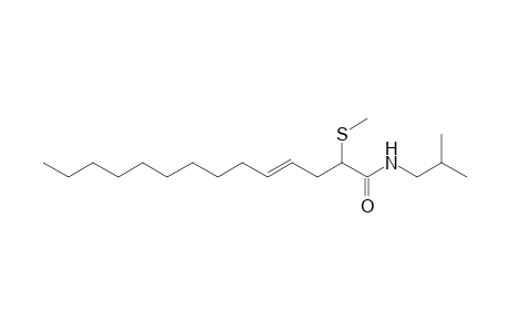 2-(Methylthio)-4-tetradecenoic isobutyl amide