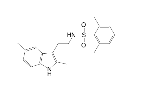 Benzenesulfonamide, N-[2-(2,5-dimethyl-1H-indol-3-yl)ethyl]-2,4,6-trimethyl-